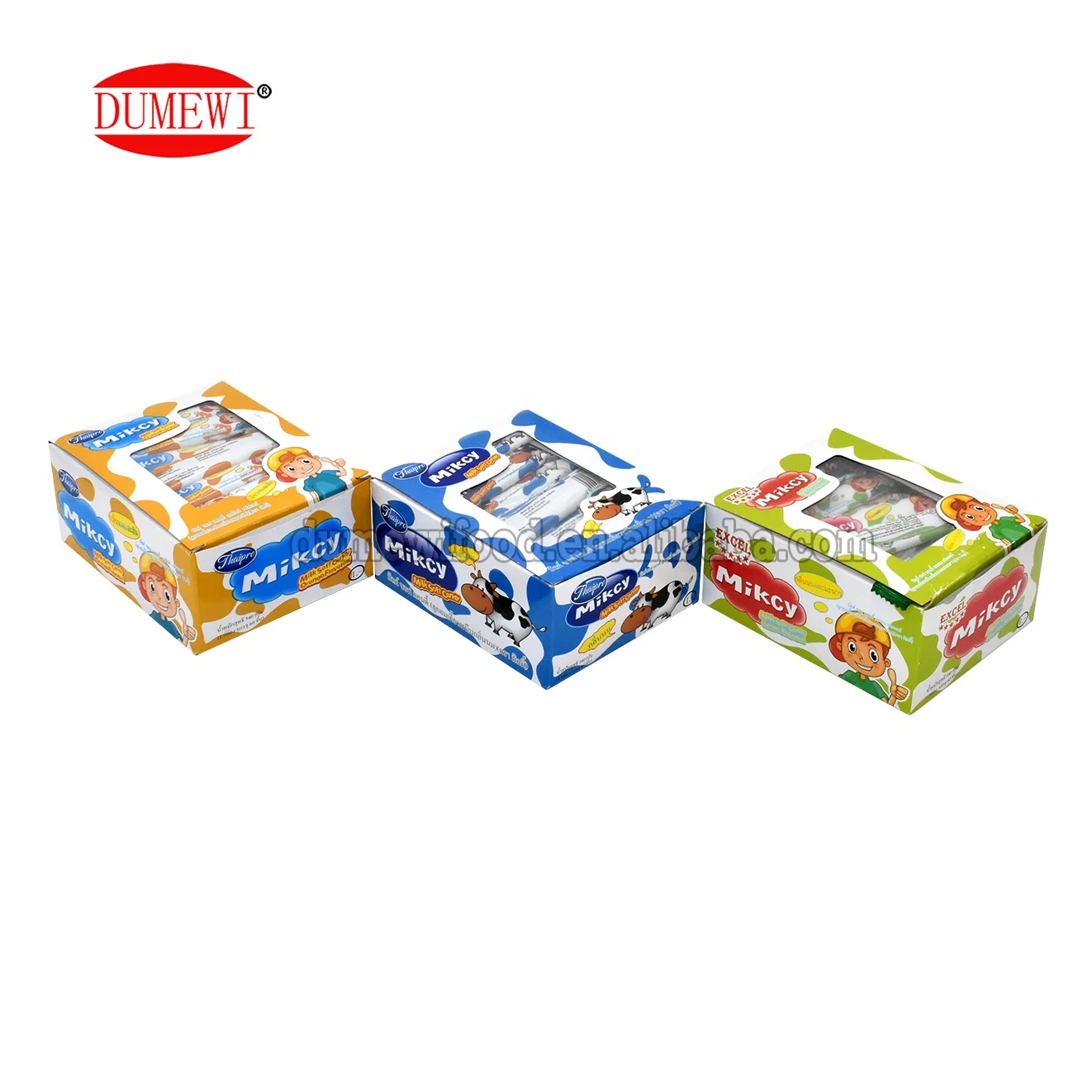 Coconut Flavor Soft Milk Wrapped Sweet Candy Craramel