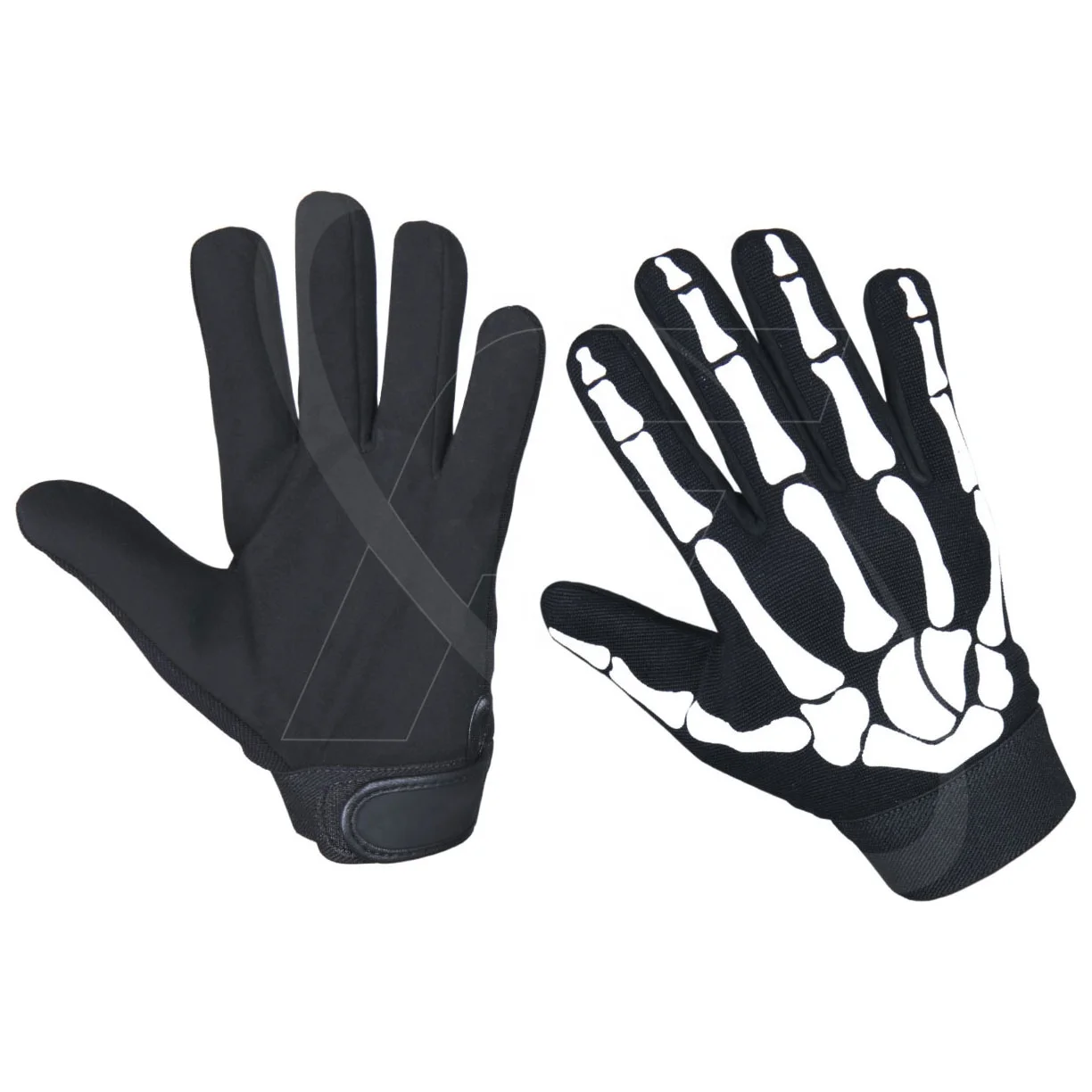 Best Quality Skeleton Print Mechanic Gloves for Oil and Gas Industry Best Choice for Hand Protected Gloves Guants de Trabajo
