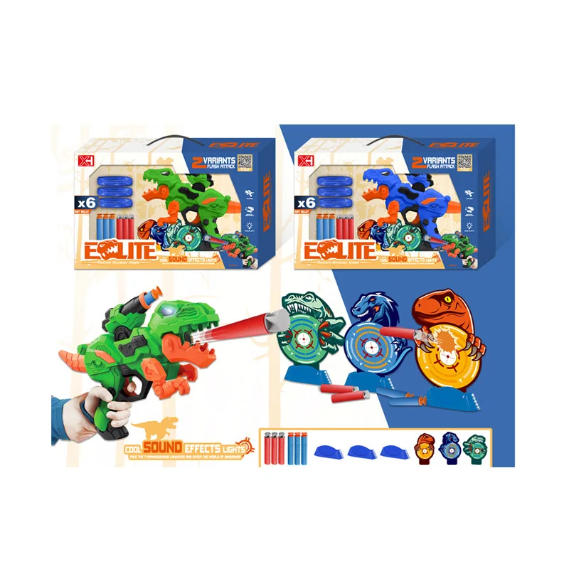 Tiktok 2024 New Style Soft Bullet Gun Plastic Pistol Nerfs Gun 1911 Shell Ejecting Toy Gun For Children Boys