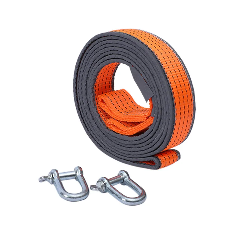 Wholesale factory price high strength towing belt for car snatch strap with slings eye hook