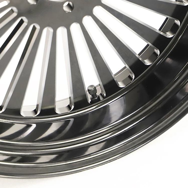 BORSKE Custom Wholesale Harley Accessories Parts Forged Wheel Front23x3.5 Rear18x5.5 Aluminum Alloy Forged Wheels for Harley