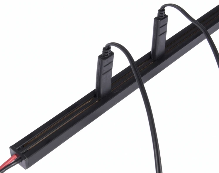 Светодиодный линейный Трековый светильник с установкой на магните, оптовая продажа, 2 контакта, акриловая полка, дисплей для ликера, светодиодный Трековый светильник, серебристый