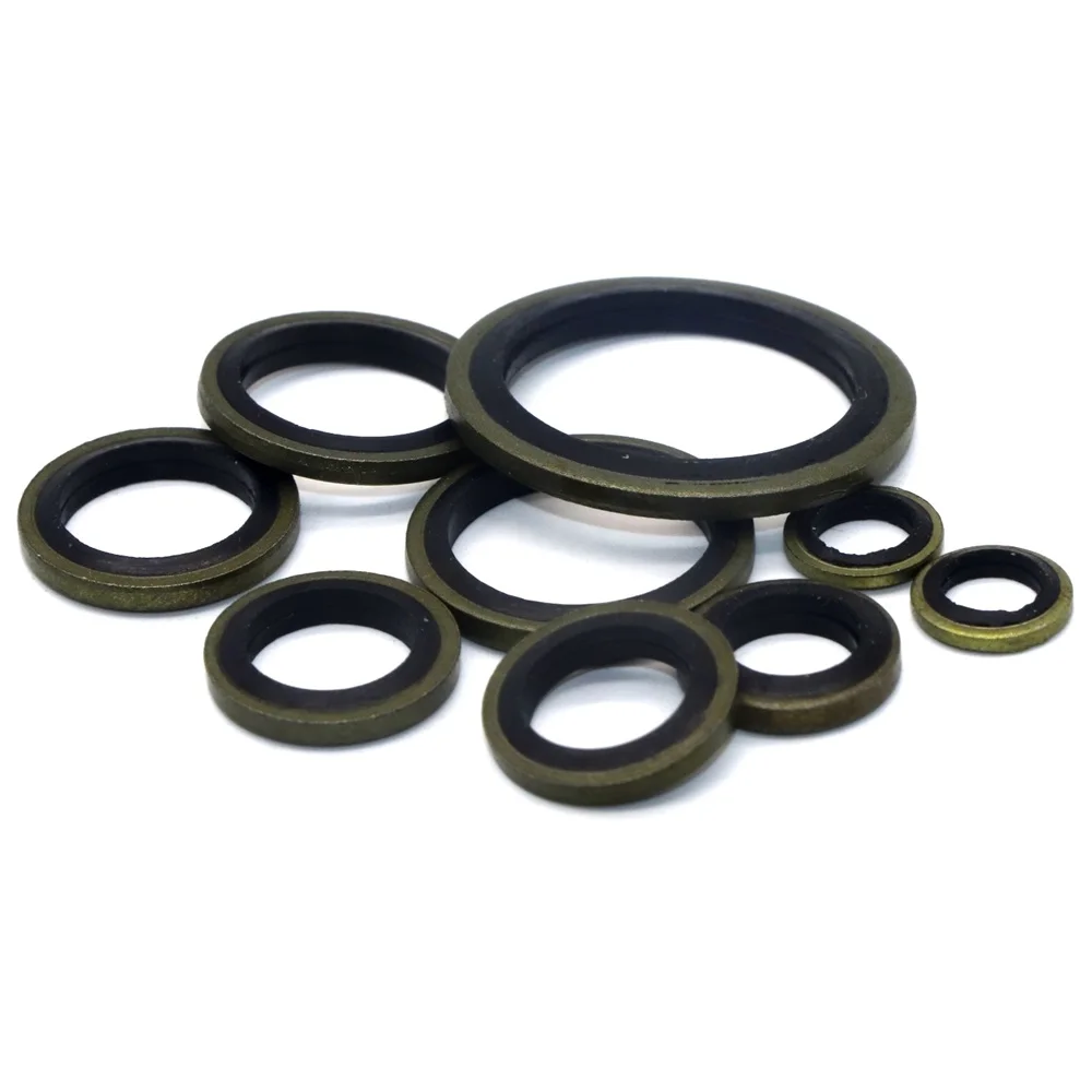 SYD-1034 High quality self-centering dowty seal bonded washer bonded seal washer
