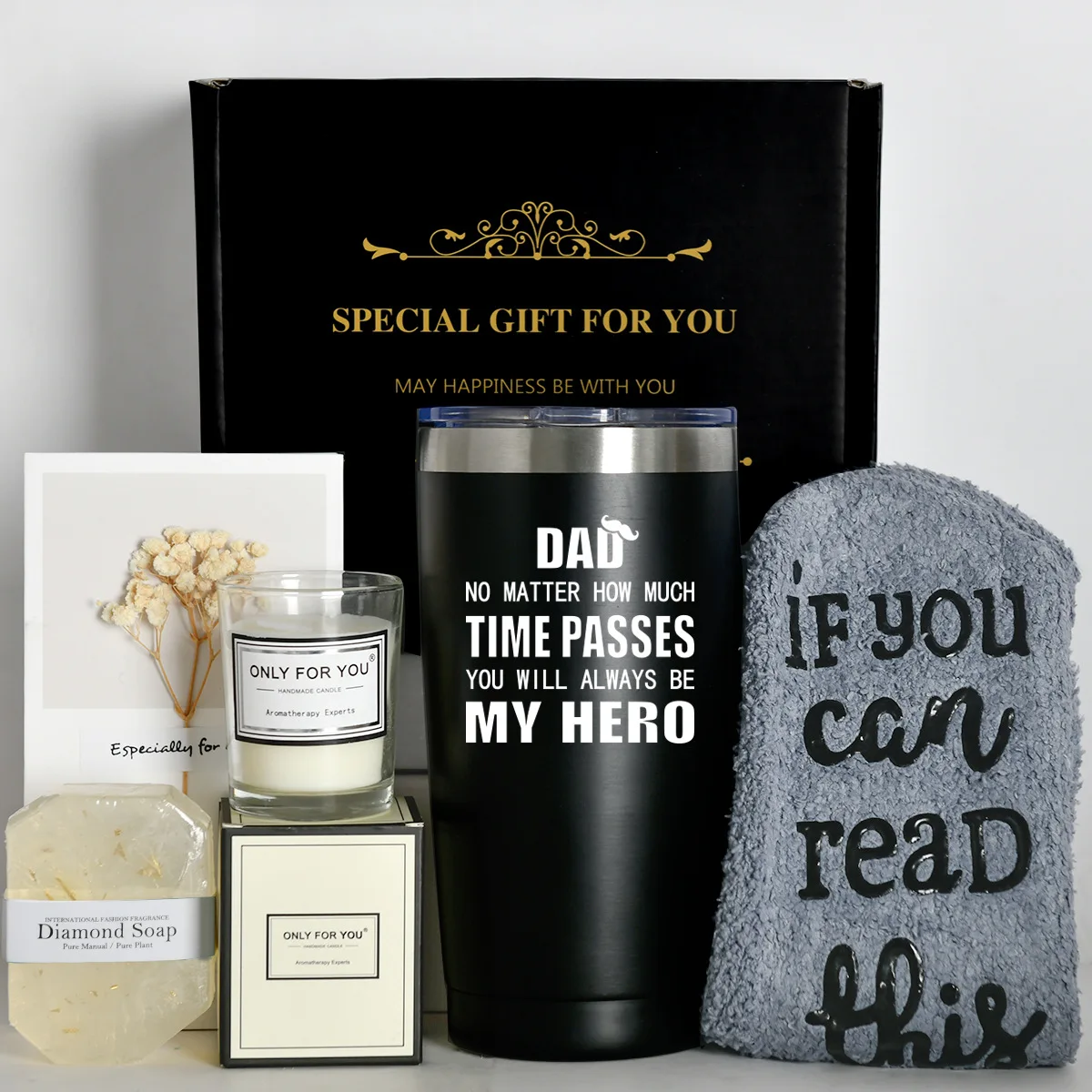 Luxury Scented Candle Gift Boxes New Year Custom Promotional Gift Set Customize Logo Promotional Gifts Custom Color