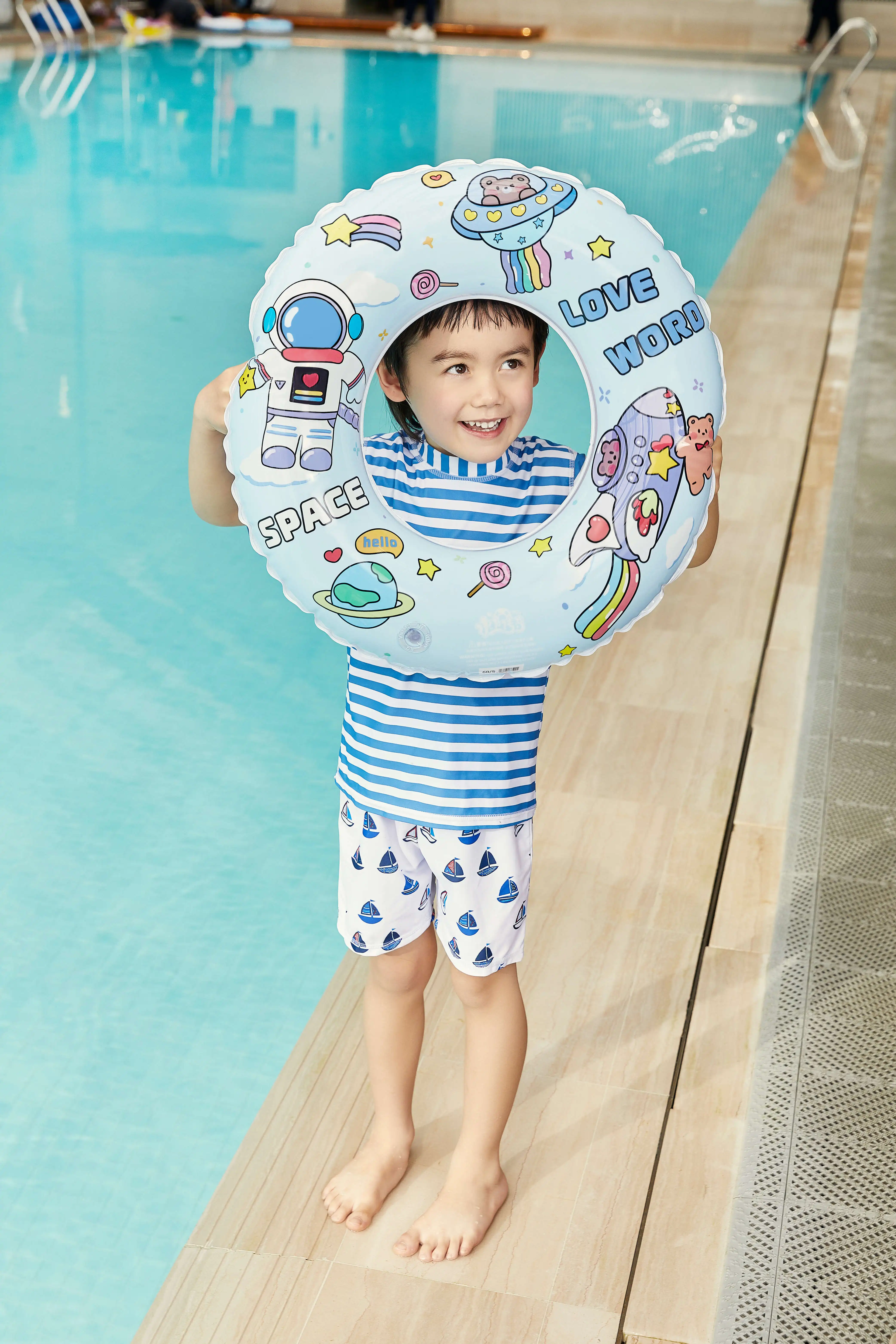 Hot Selling Summer Fun Beach Party Water Sports Children Tube Adult Kids PVC Swimming Ring