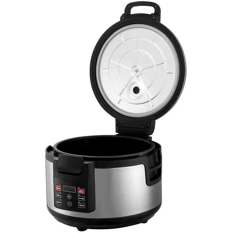 16 Quart Direct Manufacturer Of Smart Large Capacity Commercial Stainless Steel Rice Cooker Hotel Kitchen Catering Equipment