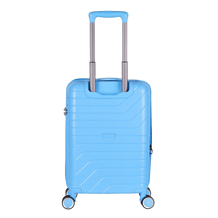 OEM ODM Factory Wholesale PP Luggage Travel Lightweight Trolley Luggage Hard Shell Carry on Luggage Suitcase