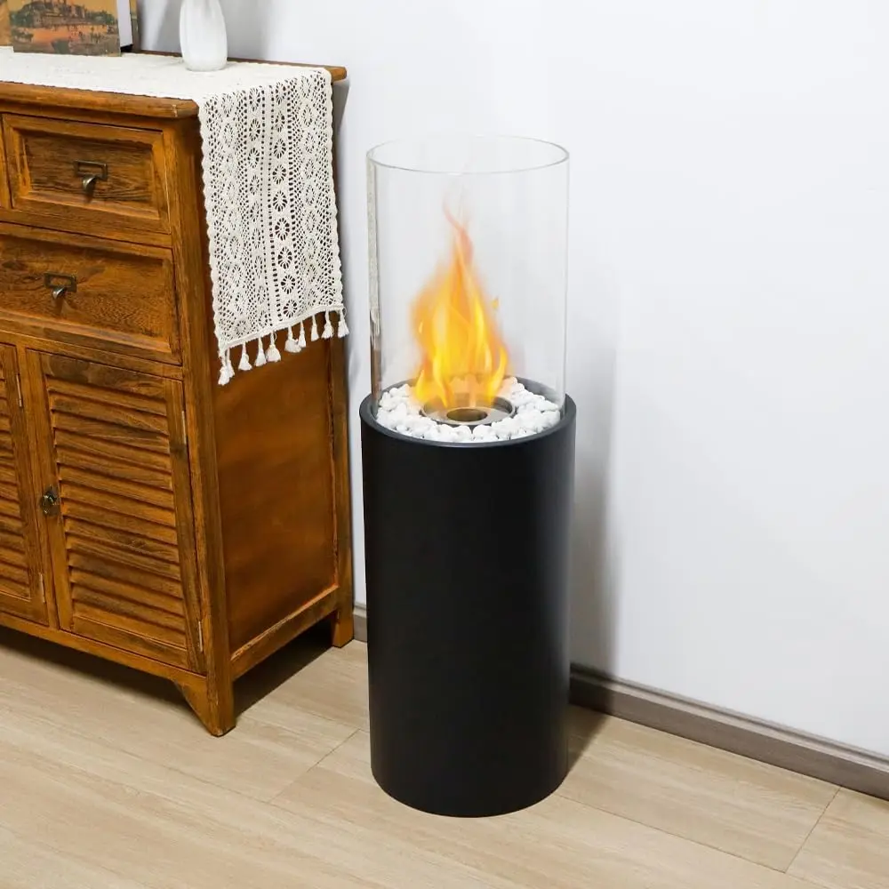 Outdoor Indoor Large Clean Burning Fireplace Bio Ethanol Fireplace Freestanding Fire Bowl Pot