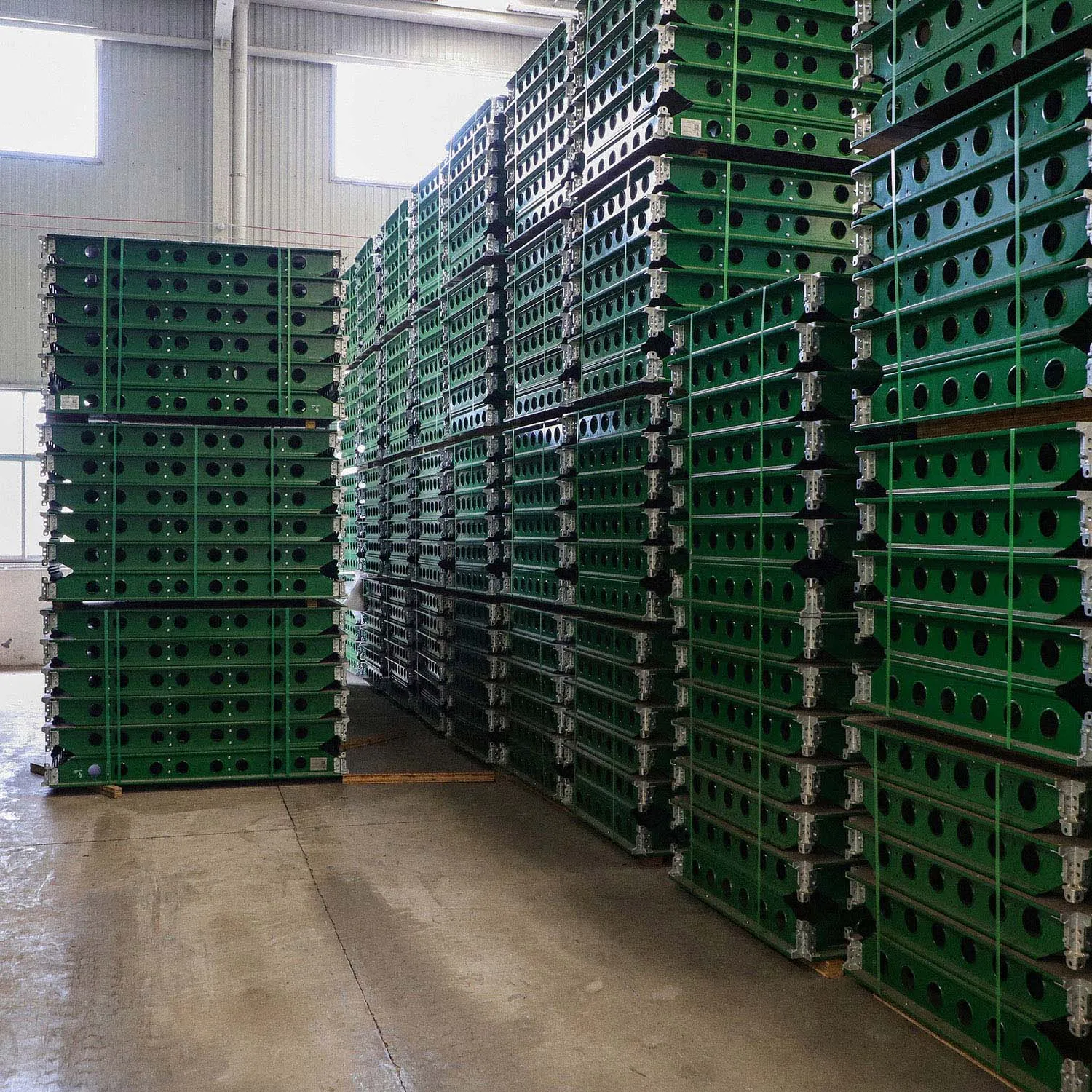 Green Formwork with Technology From Canada with Drop Head Mechanism