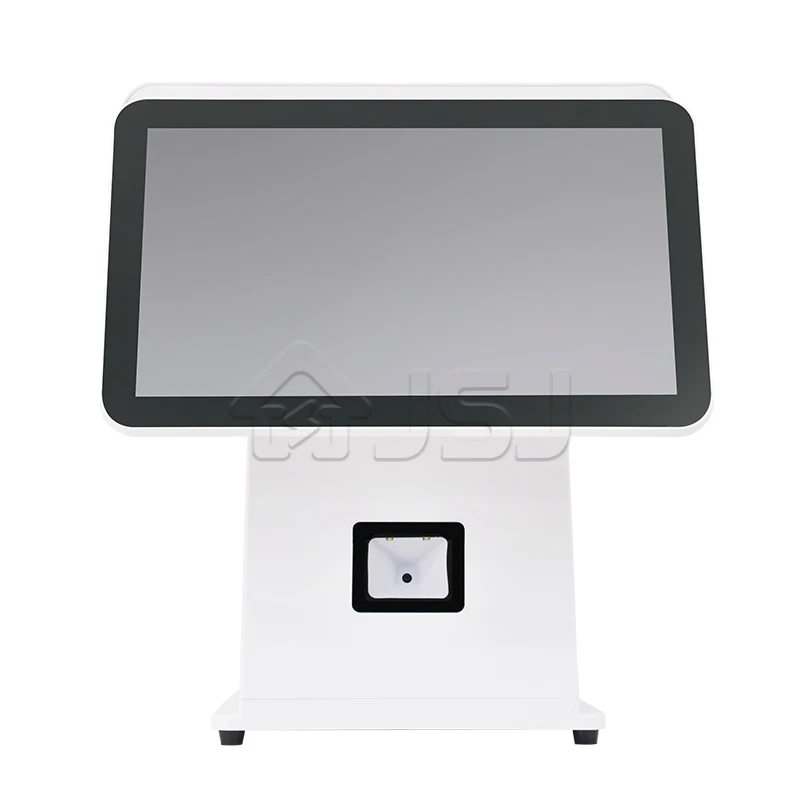 JSJ1200 Windows Android Touch Dual Screen Cash Register Point Of Sale Billing Machine Terminal Systems All In One Pos