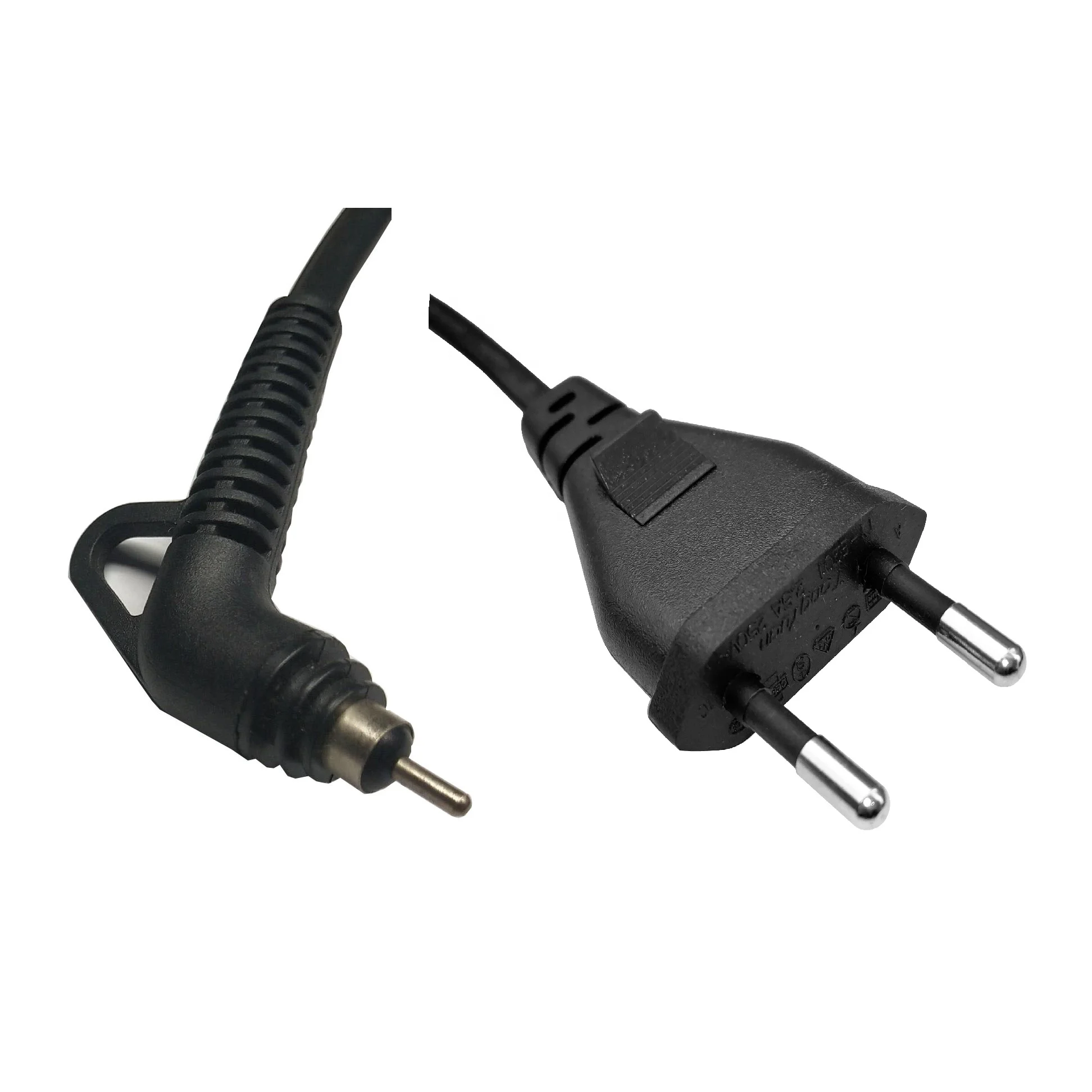 Euro Power Cable 360 Degree For Hair Straightener  Swivel Power Cord H03VVH2-F 0.75*2C