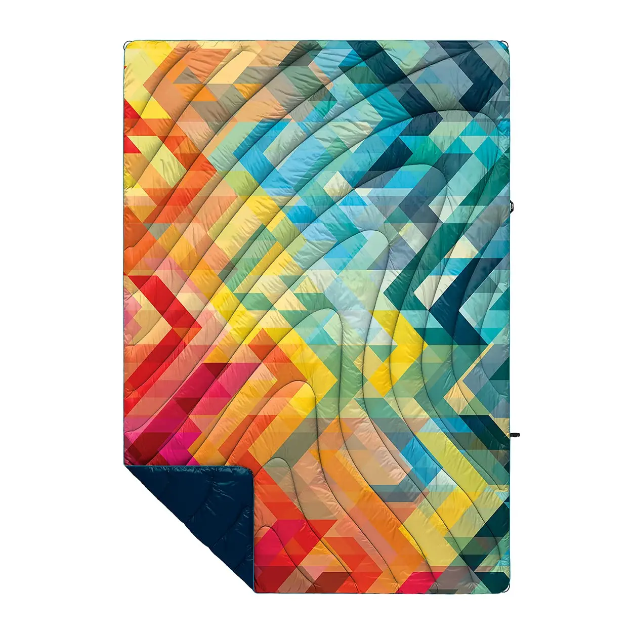 The Original Nylon Outdoor Blanket Down Camping Puffy Blanket Custom Quilted Outdoor Blanket for Traveling Picnics Beach Trips