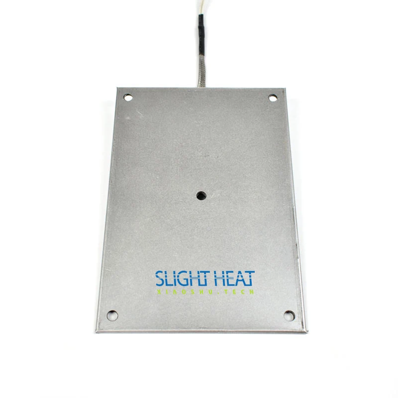 XIAOSHU CE 160x25 mica flat heater for packing machine jaws 110v 300w high wattage stainless steel mica heating plate