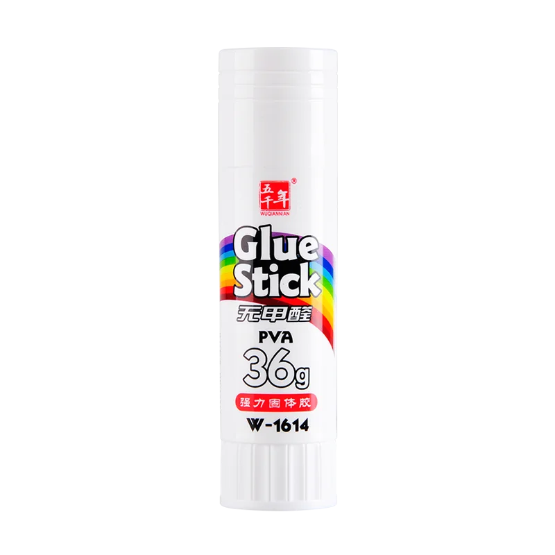 Non-toxic customized solid glue stick white high viscosity glue stick for home office school crafts