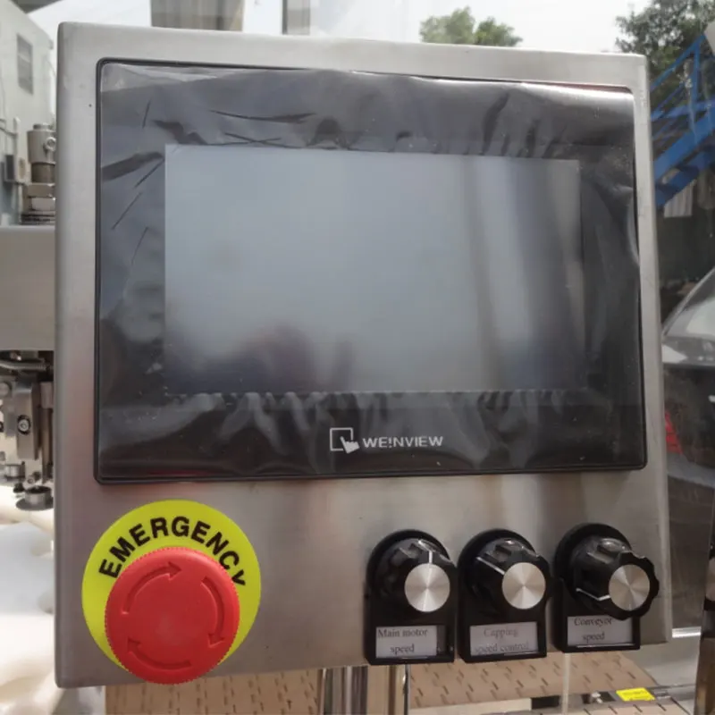 Автоматическая машина для наполнения и укупорки 4 сопла для бутылок с медом для соуса с арахисовым маслом