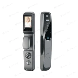 Goking card finger print access smart remote control tuya app wifi biometric door lock digital with camera