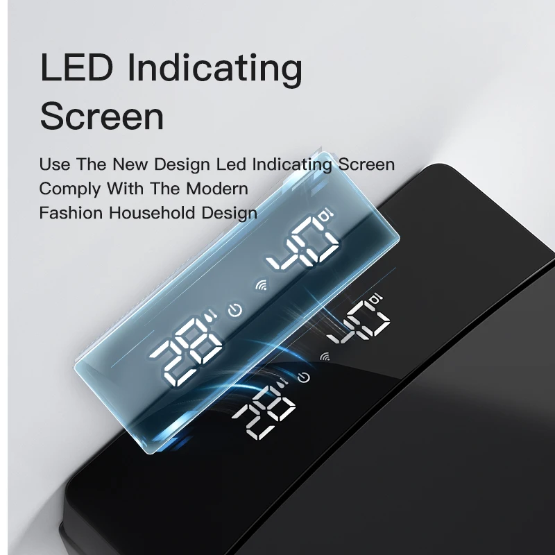 Matt black color wall mounted washroom automatic toilet bowl bathroom hanging ceramic intelligent ceramic smart toilet commode