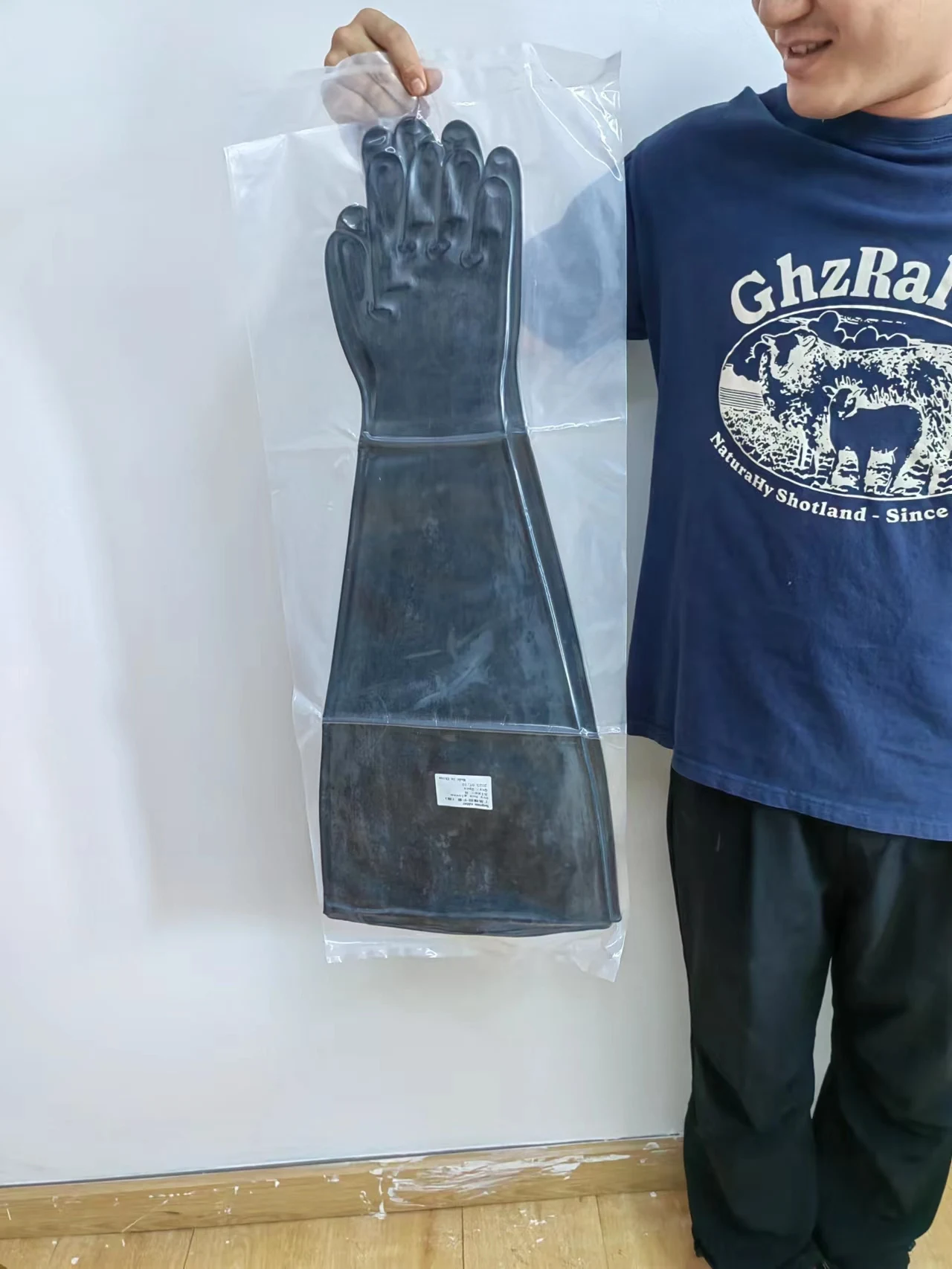 Glove Box Replacement Isolator long arm gloves Butyl gloves