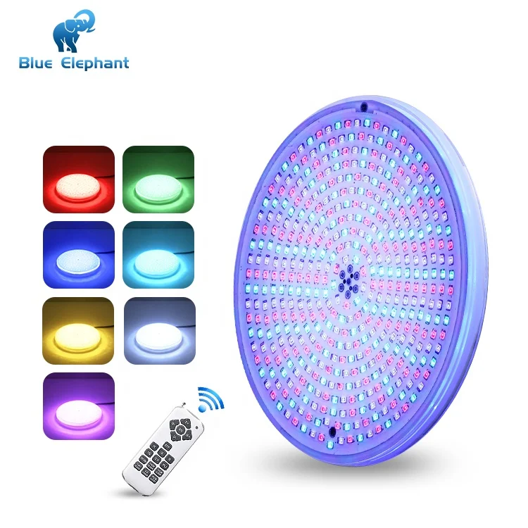 On Sale ABS Resin Filled PAR56 bulb RGB IP68 12V 35W Waterproof Underwater LED Swimming Pool Light For Piscine