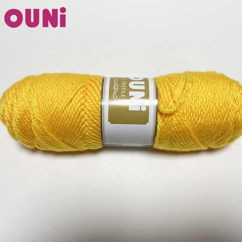 Small Order Quantity 3 PLY Sheep  Wool Yarn Blend With Acrylic Thread   For Woolen Sweater Scarf