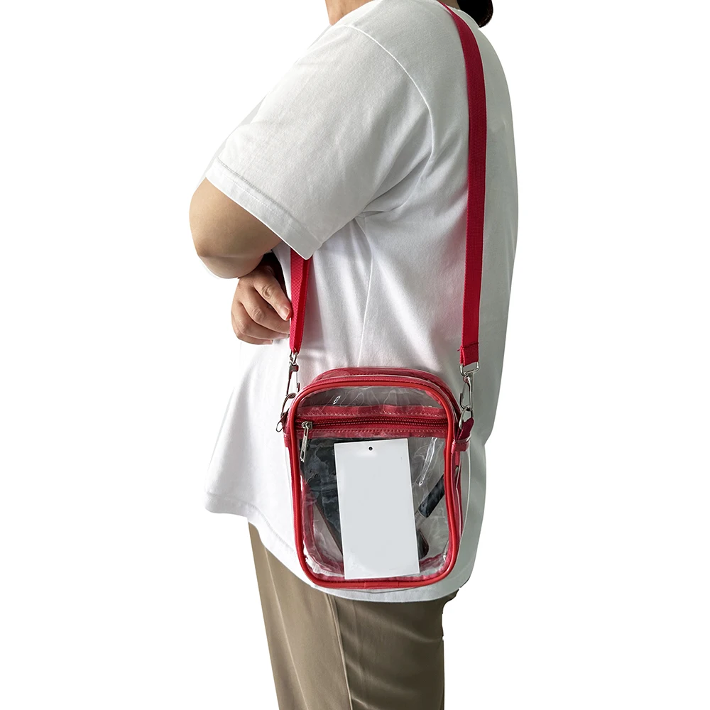 Небольшая мини-прозрачная водонепроницаемая сумка из ПВХ хорошего качества для мальчиков и девочек