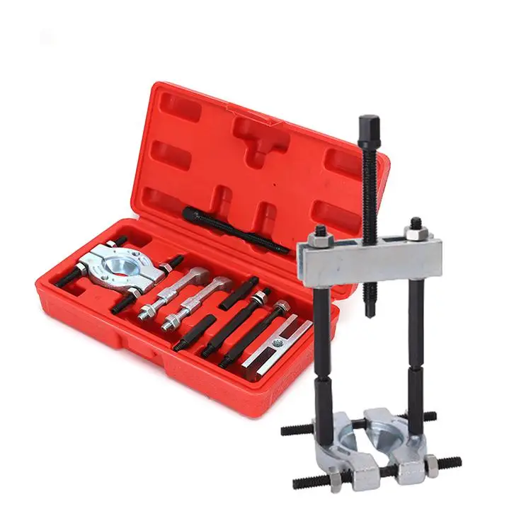 9PCS Bearing Separator Puller Set Splitter Remove Bearings Housing Kit Mini Bearing Puller Separator Tool Set