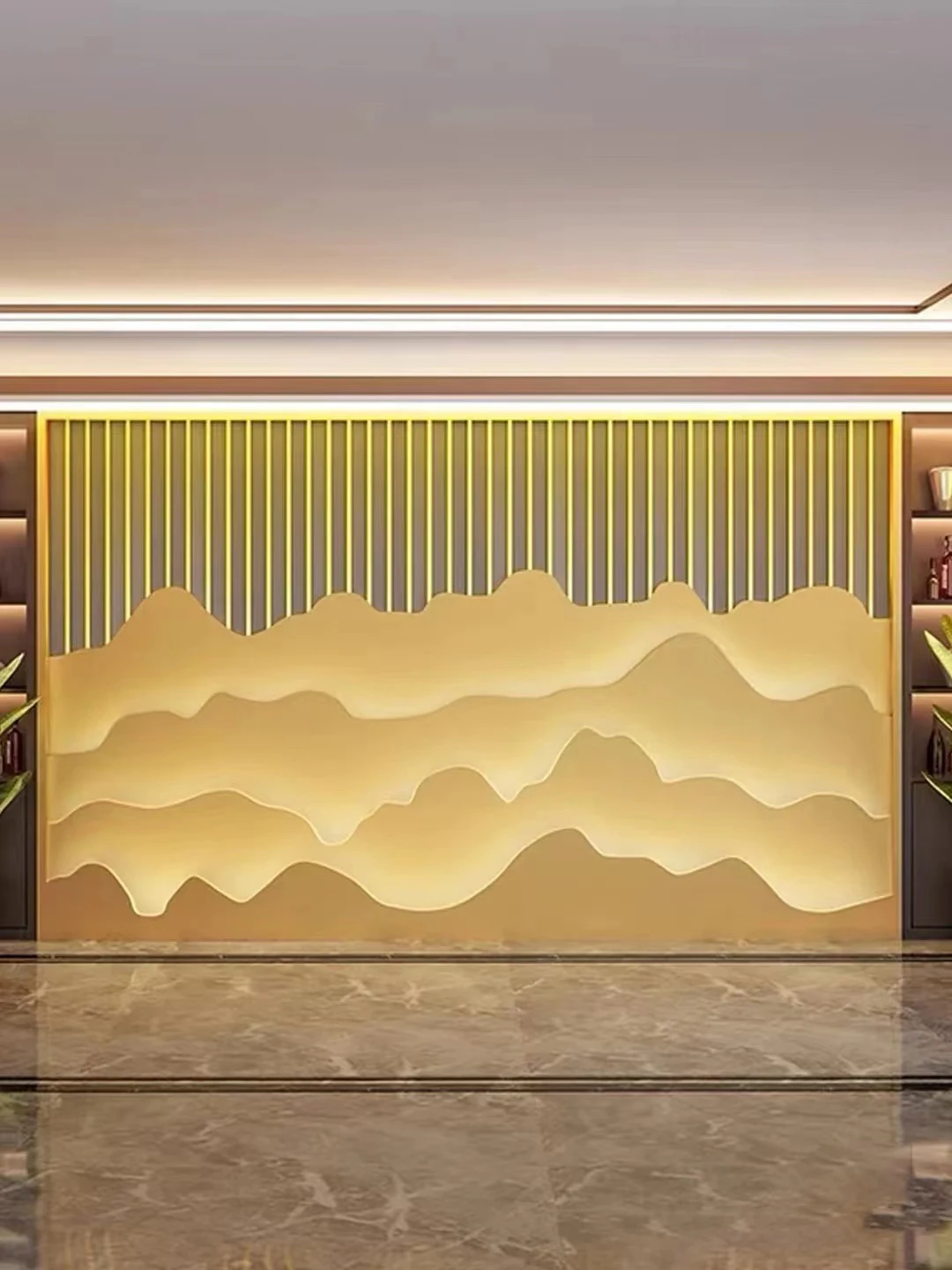 Factory price high quality custom Chinese style screen partition