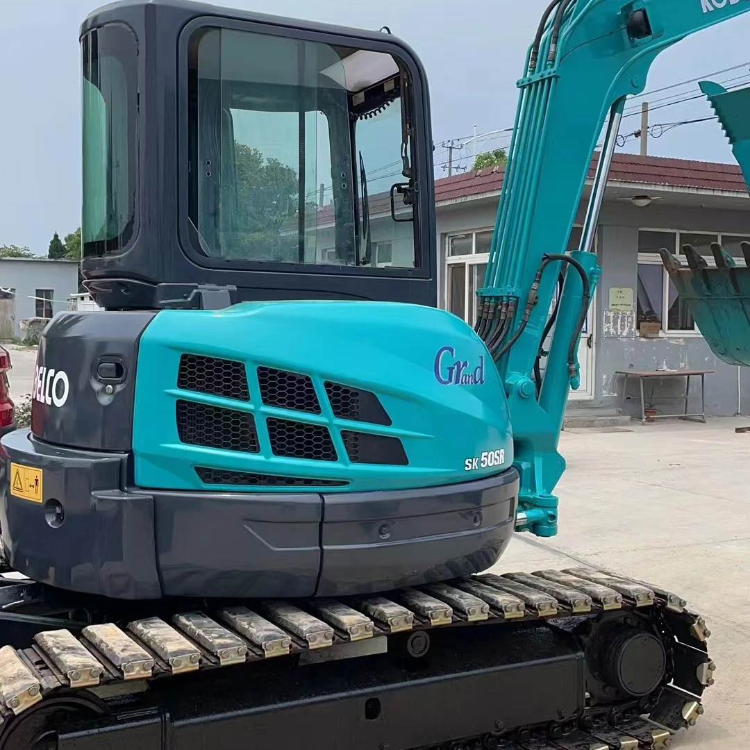 Горячая Распродажа мини-экскаватор Kobelco Sk50 5 тонн б/у экскаватор sk50 в хорошем состоянии