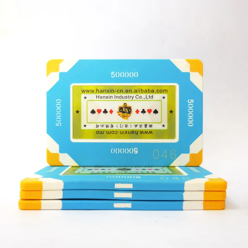 Baccarat Chips Nylon rfid Poker Chips Custom Logo