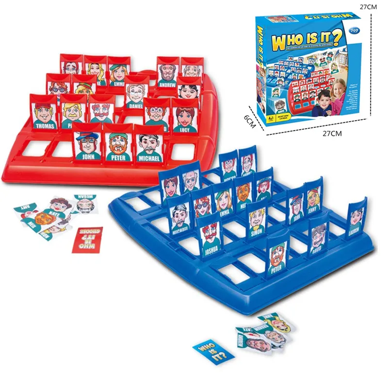 2023 Hot sell guess who is it toy interactive game tabletop game funny board games for children