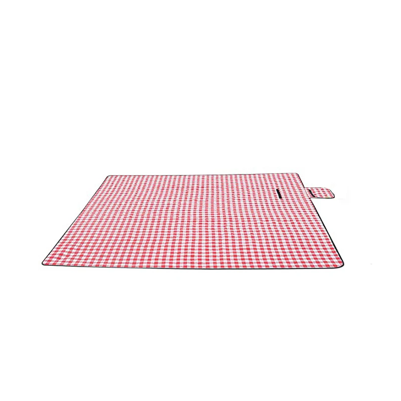 Extra Large Fold Up Portable Light Weight Sand-Proof Outdoor Water Proof Soft Fleece Thick PU Carrier Camping Blanket Beach Mat