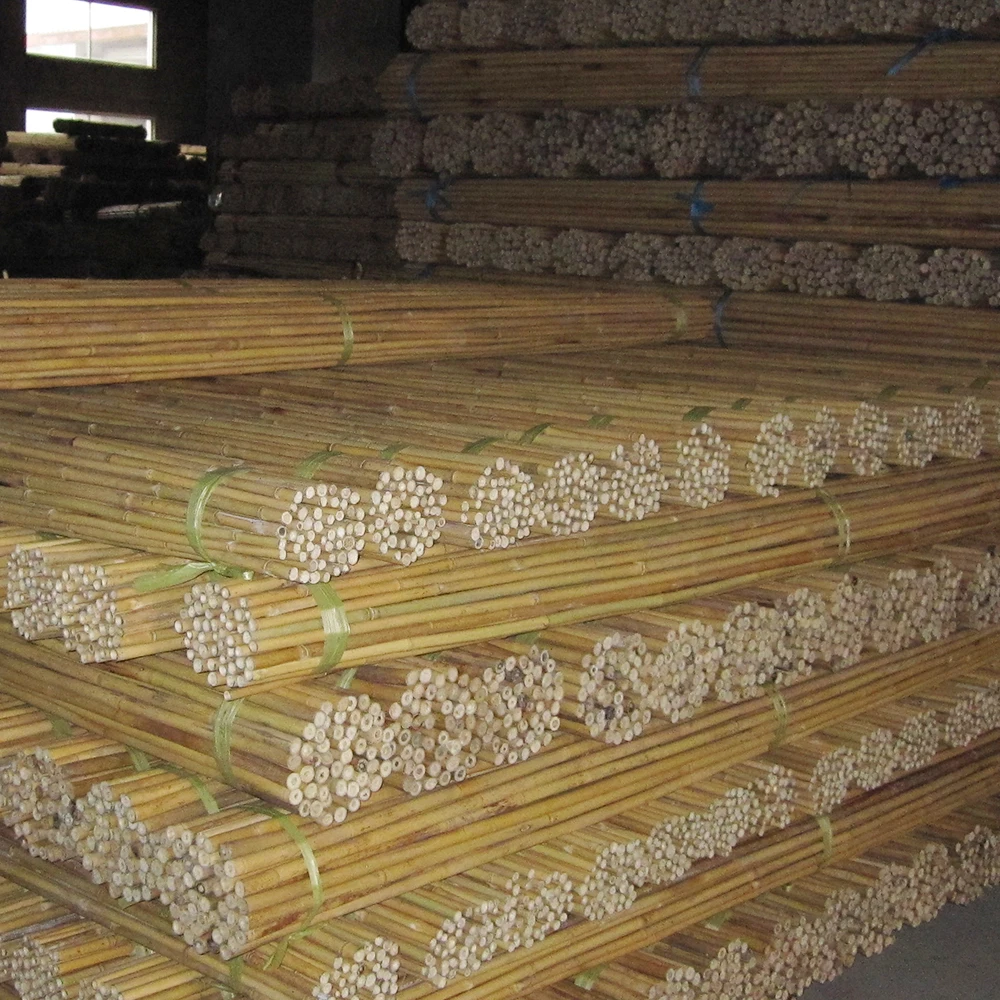 Factory wholesale price eco friendly custom size 2 inches bamboo cane for agriculture