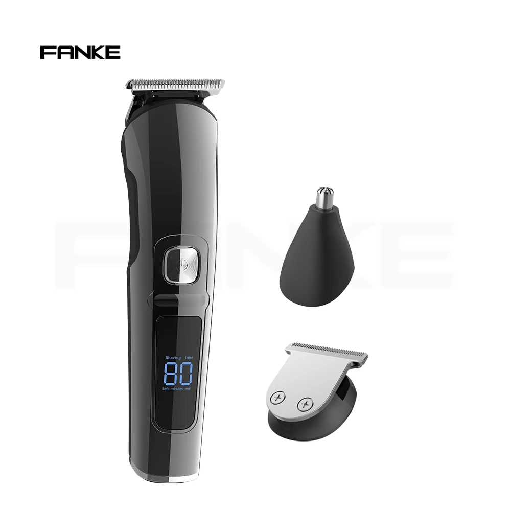 Factory price usb charging waterproof home electric hair trimmer set 3 in 1 professional cordless electric hair clipper