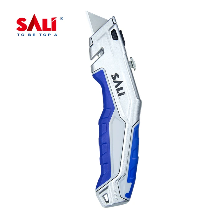 SALI quick blade replaced dual-purpose carton safety knife portable auto-retractable knives