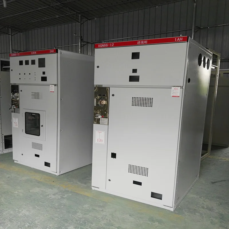 XGN66  Indoor Box Type Switchgear, Panelboard Ring Main Unit High Voltage Electrical Switchgear