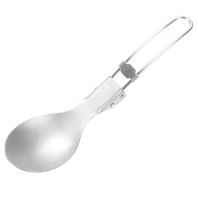 Rover Camel Camping Folding Cutlery Titanium Spoon Spork Fork Knife Chopsticks Outdoor Travel Tableware Flatware Set