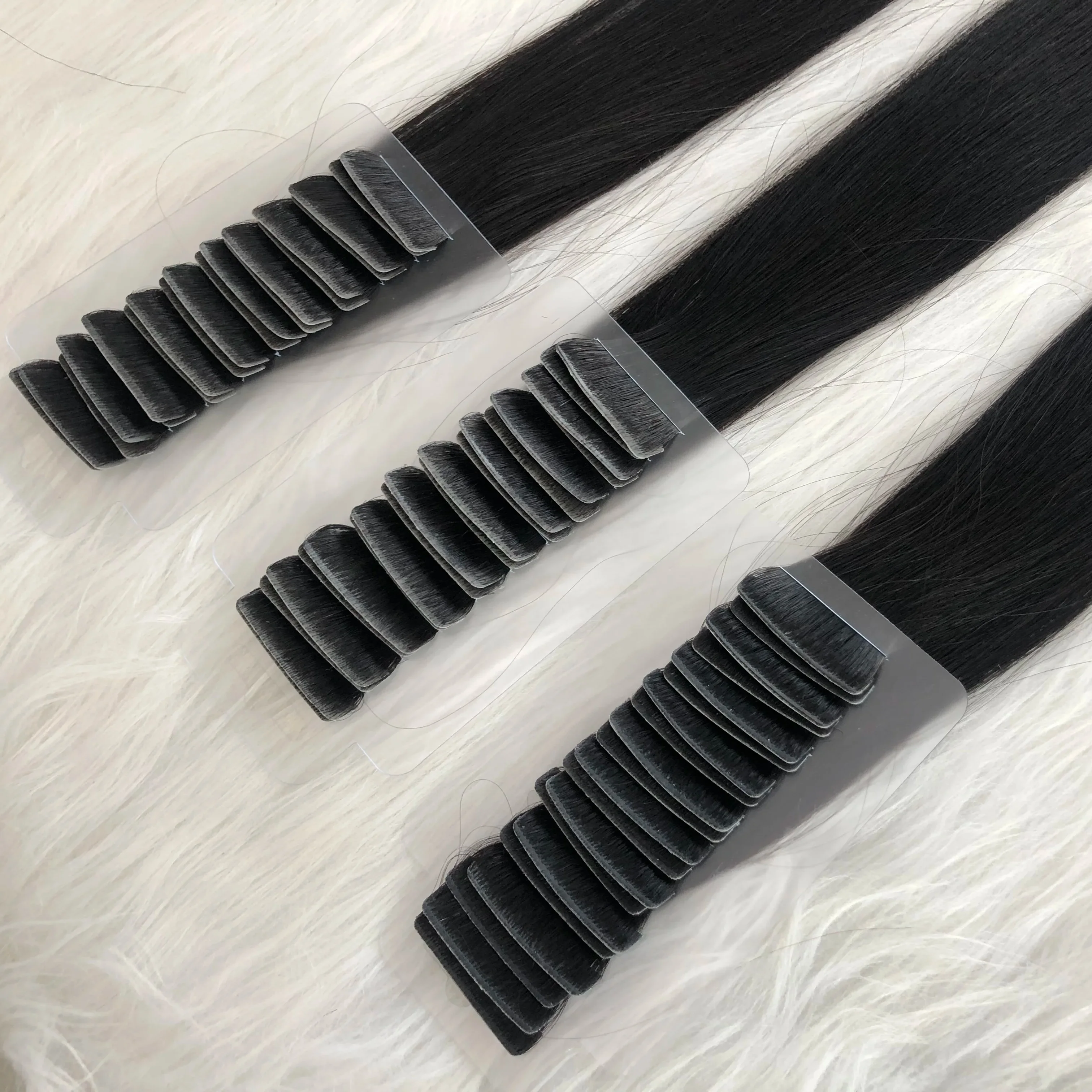 2024 Top Quality Invisible Skineweft Tape In Hair Thick End Tape In Hair Extensions Cuticle Aligned Hair Vietnamese Tape In