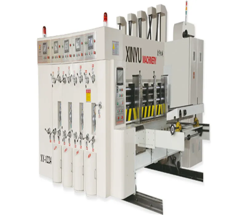 
SYKM 950/SYKM4212 HIGH SPEED FLEXO PRINTING &SLOTTING & ROTARY DIE-DIE-CUTTING MACHINE(LEAD EDGE FEEDING) 