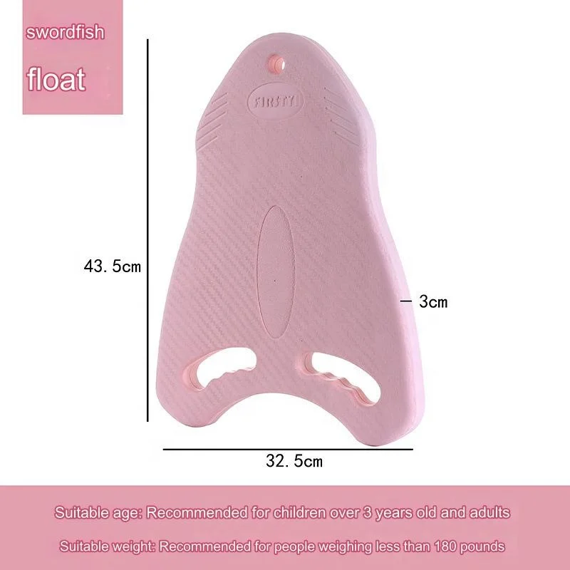 Sansd EVA Swim Board Adult Kids Float Board Learn Swimming Aid Equipment Gear Swim Kick Board U-shaped Float Grab Kickboard