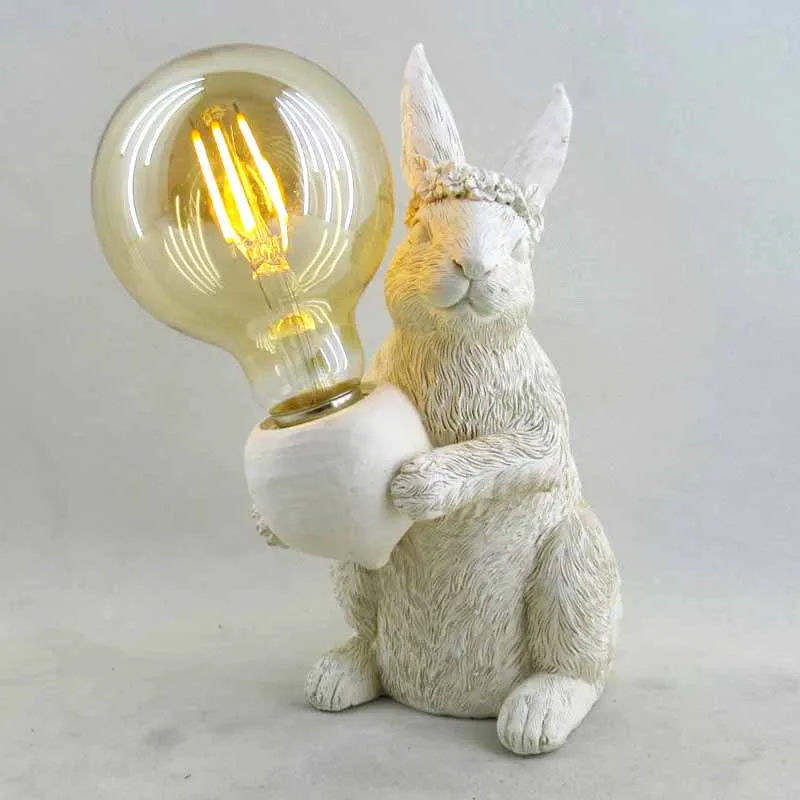 Настольная лампа в виде животного