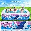 Cute Pattern Design Indoor/Outdoor Dual-Purpose Inflatable Swimming Pool Fountain Environmental Protection PVC Material