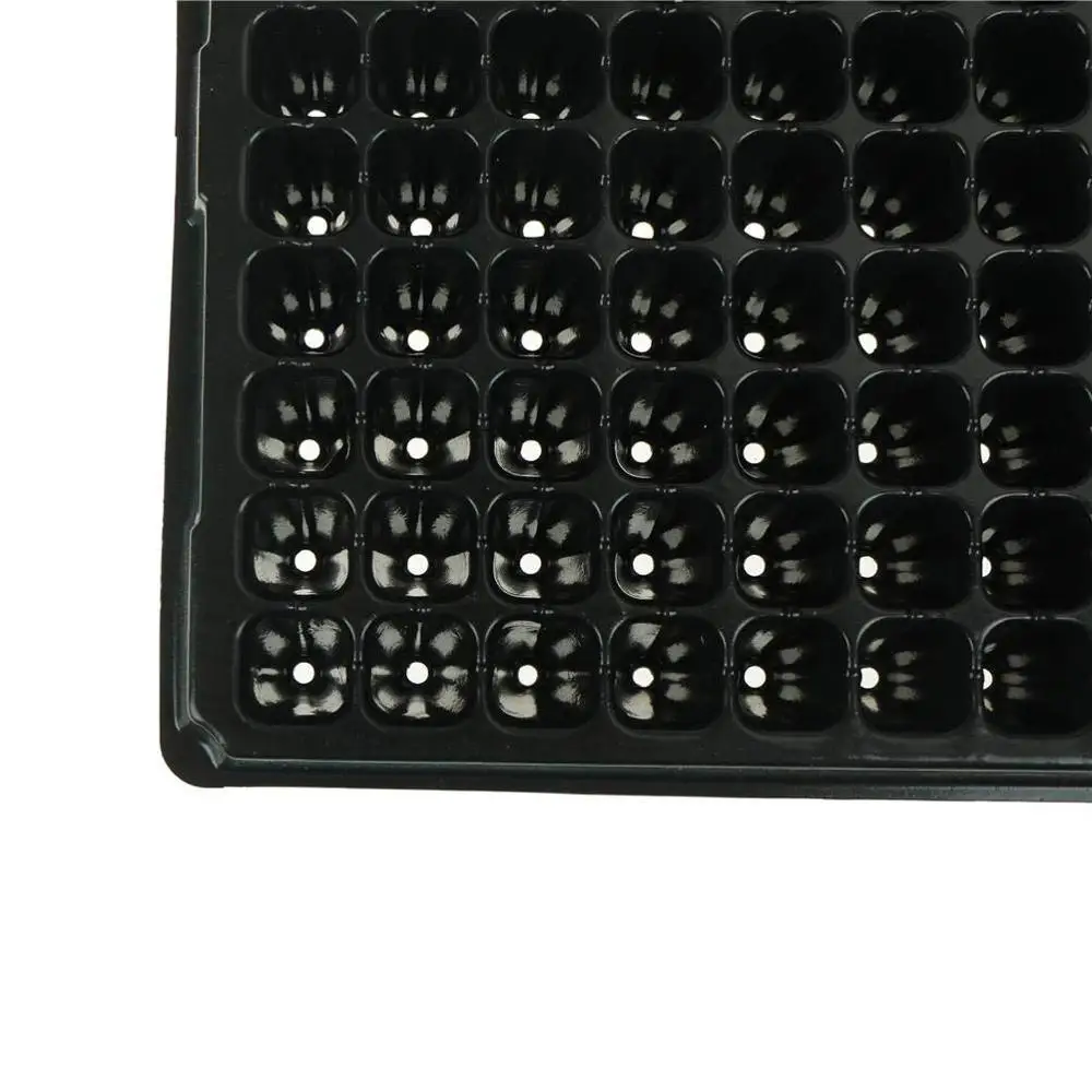 
15 21 32 50 72 98 105 128 162 200 288 512 Cells Plug Seed Starting PS Plastic Grow Germination Tray for Vegetables Greenhouse 