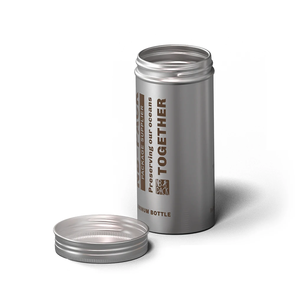 custom120ml 160ml 200ml 250ml aluminum can slim can for cola soda beer beverages metal tins with lids metal tin jar