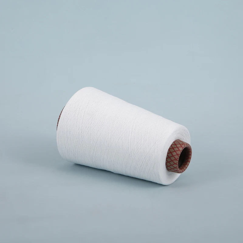 100% Viscose 40S/1 Ring Spun Yarn Raw White Viscose Yarn Hot Sale Yarn For Knitting