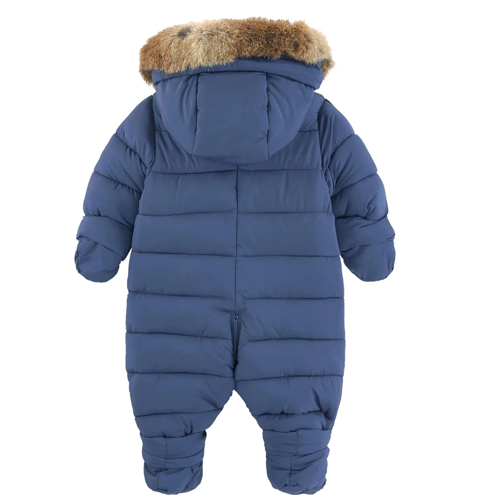 Custom children clothes heavy warm  baby bodysuit newborn baby boys clothes baby winter coat