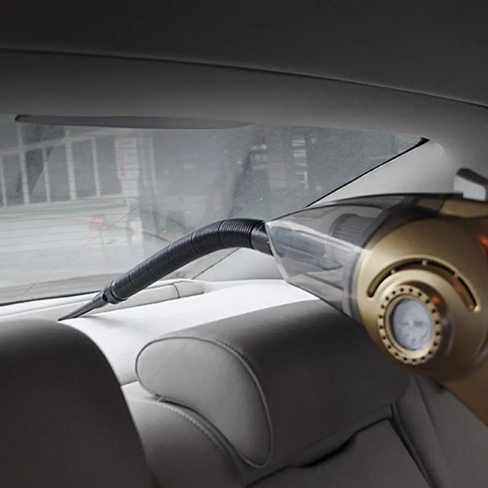 China Factory Sale Handheld Car Vacuum Cleaner Inflator Tire Pressure Gauge 4 In 1 Itutn Vacuum Cleaner