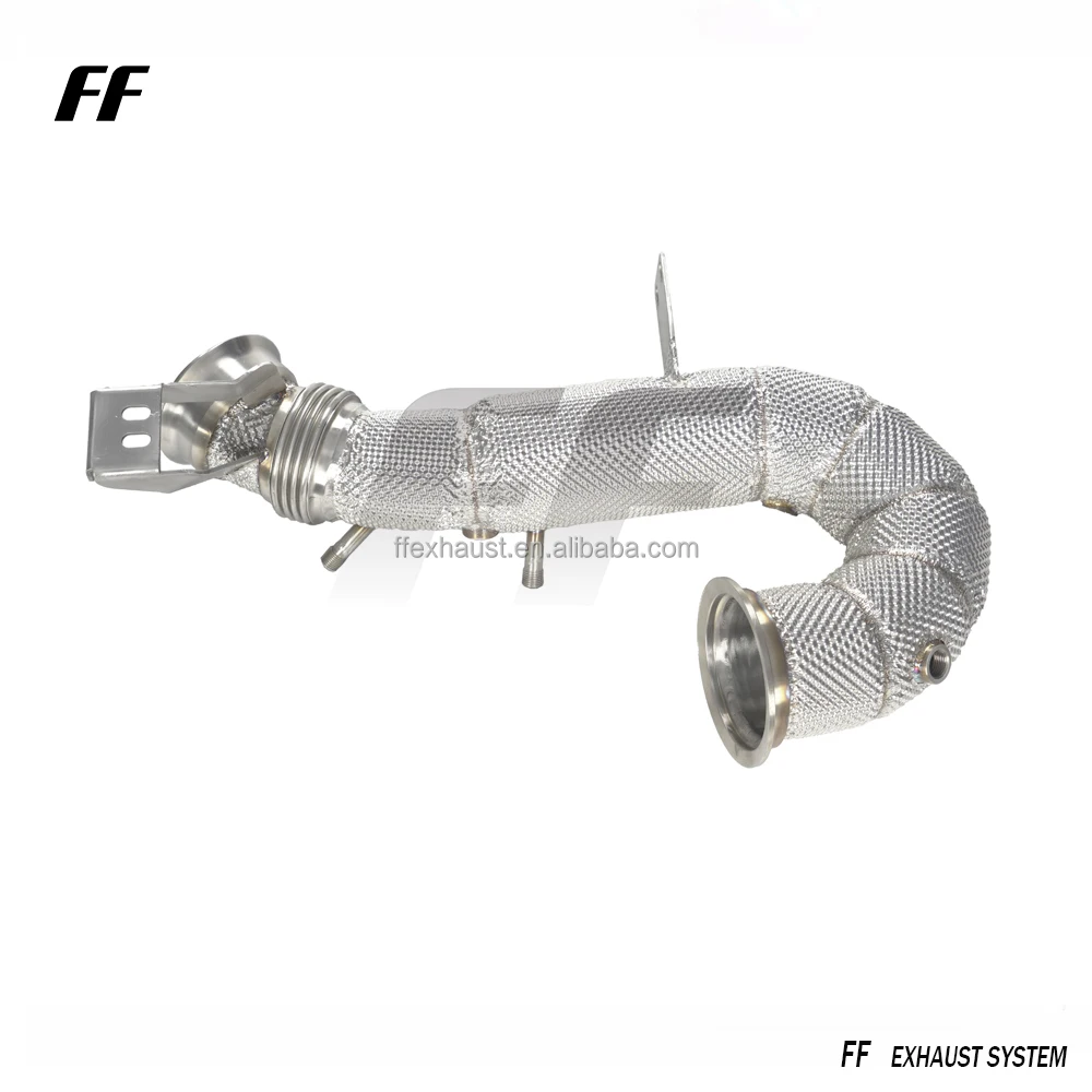 Hot selling exhaust downpipe for Mercedes-Benz AMG GT43 GT50 GT53 E53 GLE53 CLS53 GLS53 S450 S500 M256 3.0T exhaust downpipe