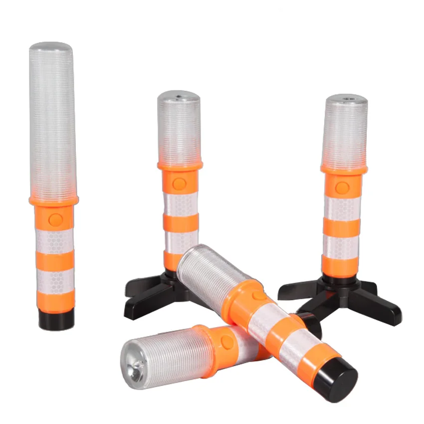 Сигнальный маячок для дороги, комплект аварийных вспышек для дорожного бока, светодиодный сигнальный стробоскоп для безопасности дорожного движения с магнитной основой