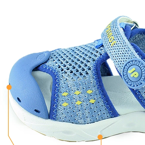 Blue children orthopedic summer fashion style toddler shoe for baby unisex slide kids beach lightweight cute sandals