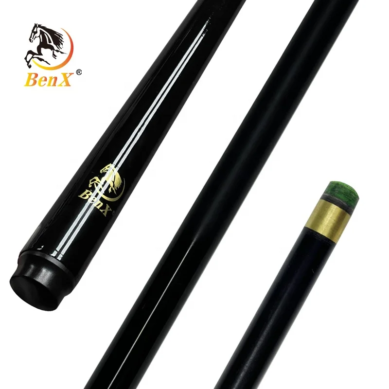 BenX G2018 carbon fiber pool cue 10mm 1pc cue single snooker cue black